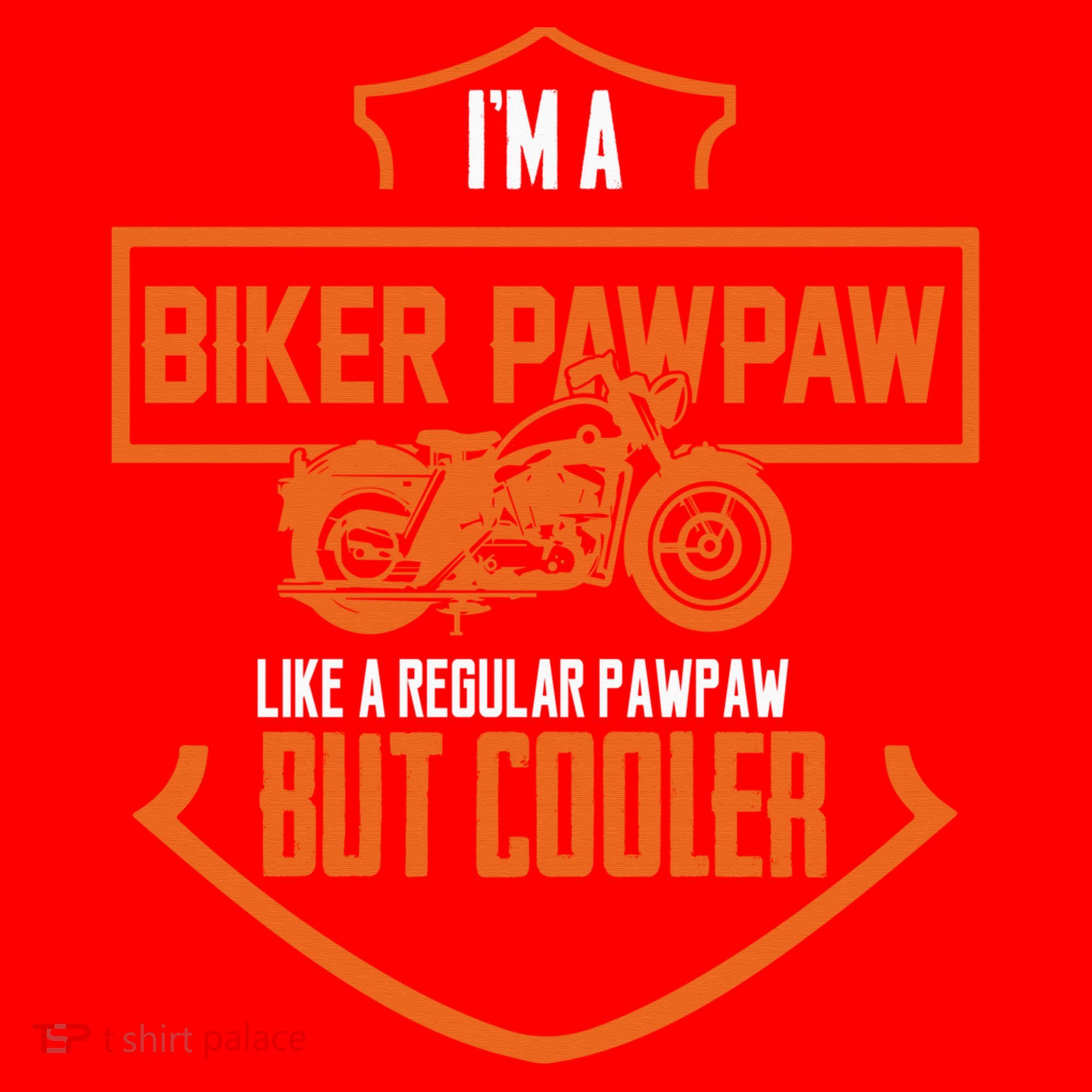 Pawpaw From Grand Biker Pawpaw Father'S Day Santa Hat