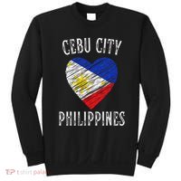 Philippines Flag Heart Cebu City City Sweatshirt thumb 0