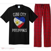 Philippines Flag Heart Cebu City City Pajama Set thumb 0