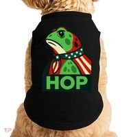 Portland Frog Hop Together Strong Doggie Tank thumb 0