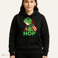 Portland Frog Hop Together Strong Hoodie thumb 5