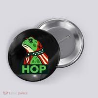 Portland Frog Hop Together Strong Button thumb 0