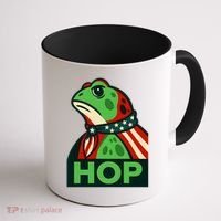 Portland Frog Hop Together Strong Coffee Mug thumb 1