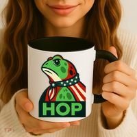 Portland Frog Hop Together Strong Coffee Mug thumb 3