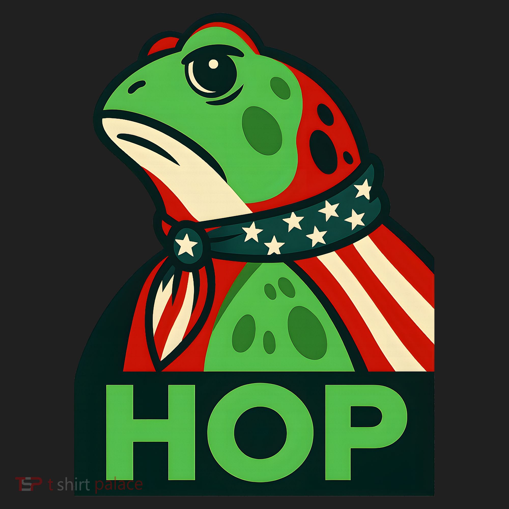 Portland Frog Hop Together Strong Beanie