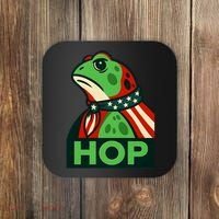Portland Frog Hop Together Strong Coaster thumb 0