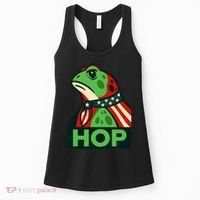 Portland Frog Hop Together Strong Women's Tank Top thumb 0