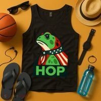 Portland Frog Hop Together Strong Tank Top thumb 4