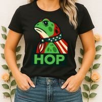 Portland Frog Hop Together Strong Women's T-Shirt thumb 2