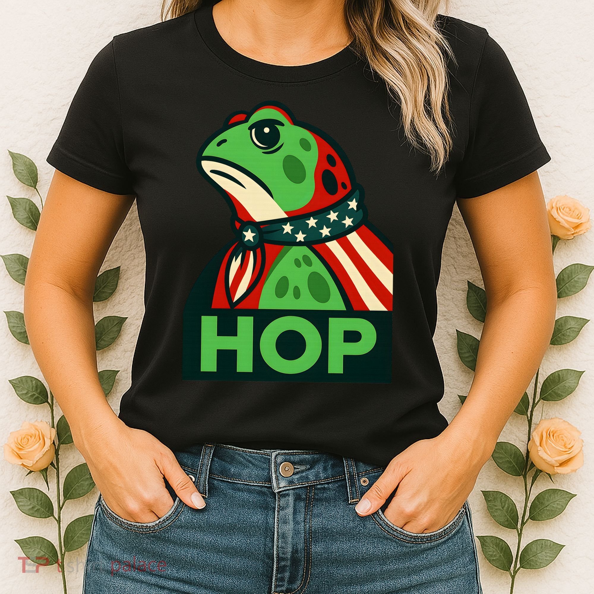 Portland Frog Hop Together Strong Women's T-Shirt