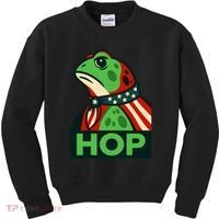 Portland Frog Hop Together Strong Kids Sweatshirt thumb 0