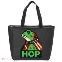 Portland Frog Hop Together Strong Tote Bag thumb 0