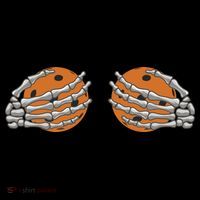 Pickleball Funny Halloween Button thumb 1