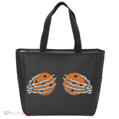 Pickleball Funny Halloween Tote Bag