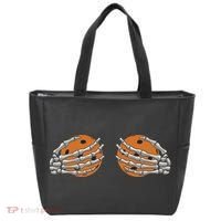 Pickleball Funny Halloween Tote Bag thumb 0