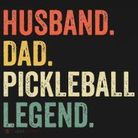 Pickleball Funny Husband Dad Legend Vintage Fathers Day T-Shirt thumb 7