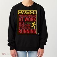 Pyrotechnician Funny Humorous Pyro Technician Women's Sweatshirt thumb 0