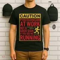 Pyrotechnician Funny Humorous Pyro Technician T-Shirt thumb 6
