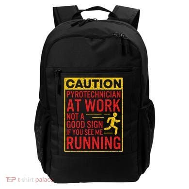 Pyrotechnician Funny Humorous Pyro Technician Backpack