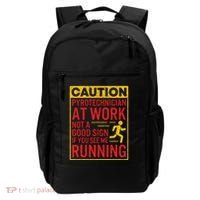 Pyrotechnician Funny Humorous Pyro Technician Backpack thumb 0