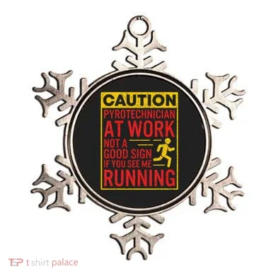 Pyrotechnician Funny Humorous Pyro Technician Ornament