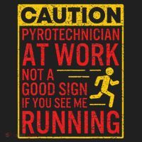 Pyrotechnician Funny Humorous Pyro Technician Hat thumb 2