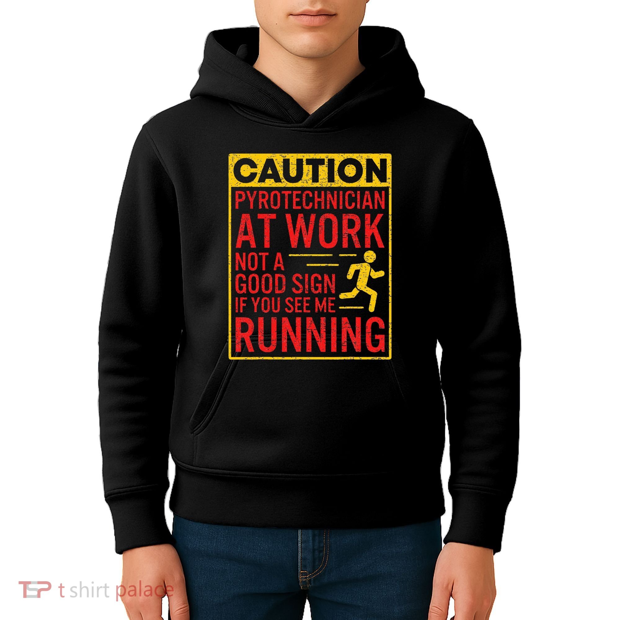 Pyrotechnician Funny Humorous Pyro Technician Kids Hoodie