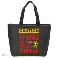 Pyrotechnician Funny Humorous Pyro Technician Tote Bag thumb 0
