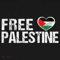 Palestine Flag heart Free Palestine Baby Bodysuit thumb 2