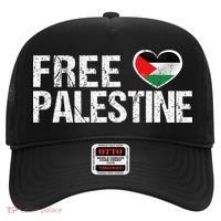 Palestine Flag heart Free Palestine Hat thumb 0