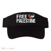 Palestine Flag heart Free Palestine Visor thumb 0