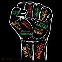 Power Fist Hand Inspiring Black Leaders Black History Coffee Mug thumb 5