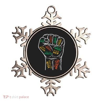 Power Fist Hand Inspiring Black Leaders Black History Ornament