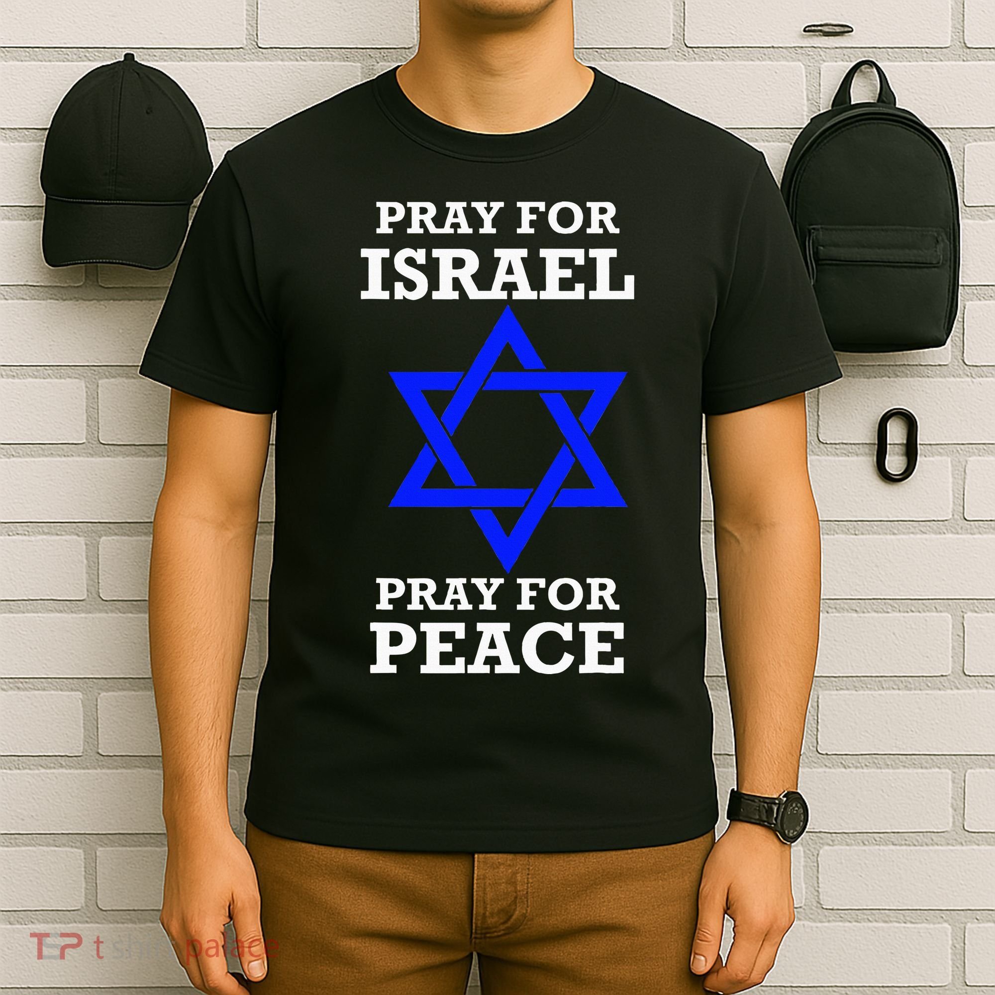 Pray For Israel Peace vintage isreal pride T-Shirt