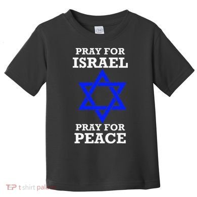 Pray For Israel Peace vintage isreal pride Toddler T-Shirt