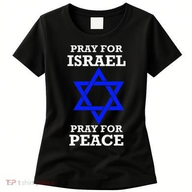 Pray For Israel Peace vintage isreal pride Women's T-Shirt