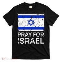 Pray for Israel 2021 Praying for Israeli Flag T-Shirt thumb 0