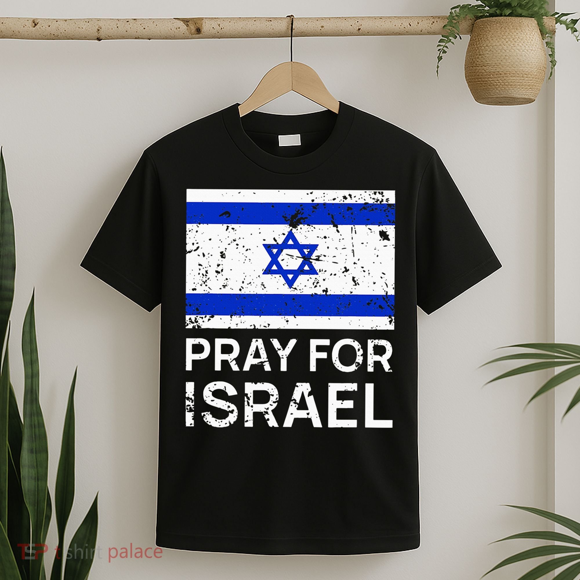 Pray for Israel 2021 Praying for Israeli Flag T-Shirt