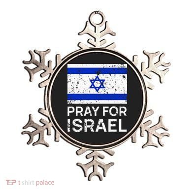 Pray for Israel 2021 Praying for Israeli Flag Ornament