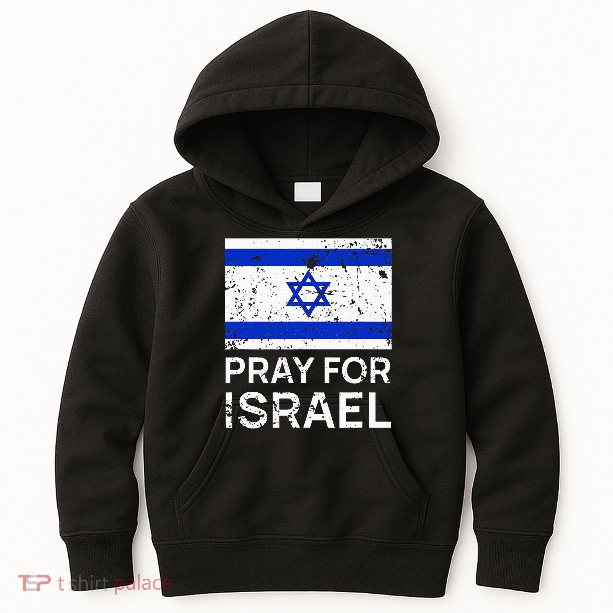 Pray for Israel 2021 Praying for Israeli Flag Kids Hoodie