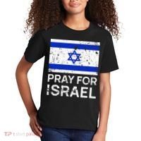 Pray for Israel 2021 Praying for Israeli Flag Kids T-Shirt thumb 2