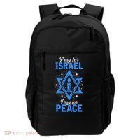 Pray For Israel Jerusalem World Peace Backpack thumb 0
