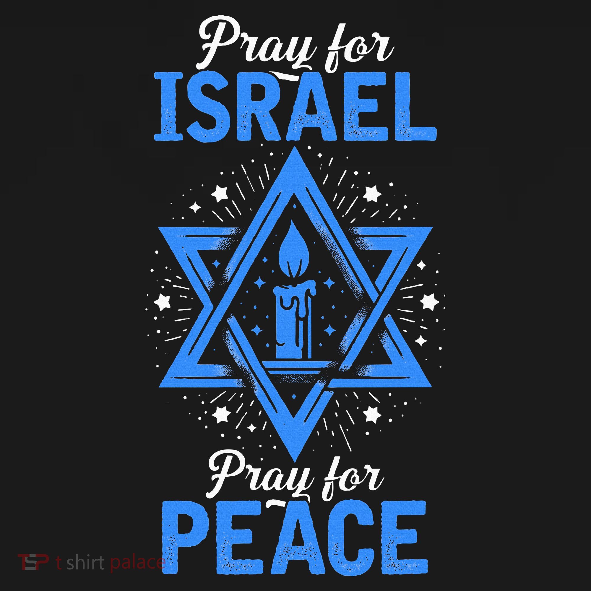 Pray For Israel Jerusalem World Peace Women's Tank Top