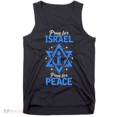 Pray For Israel Jerusalem World Peace Tank Top