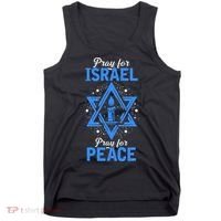 Pray For Israel Jerusalem World Peace Tank Top thumb 0