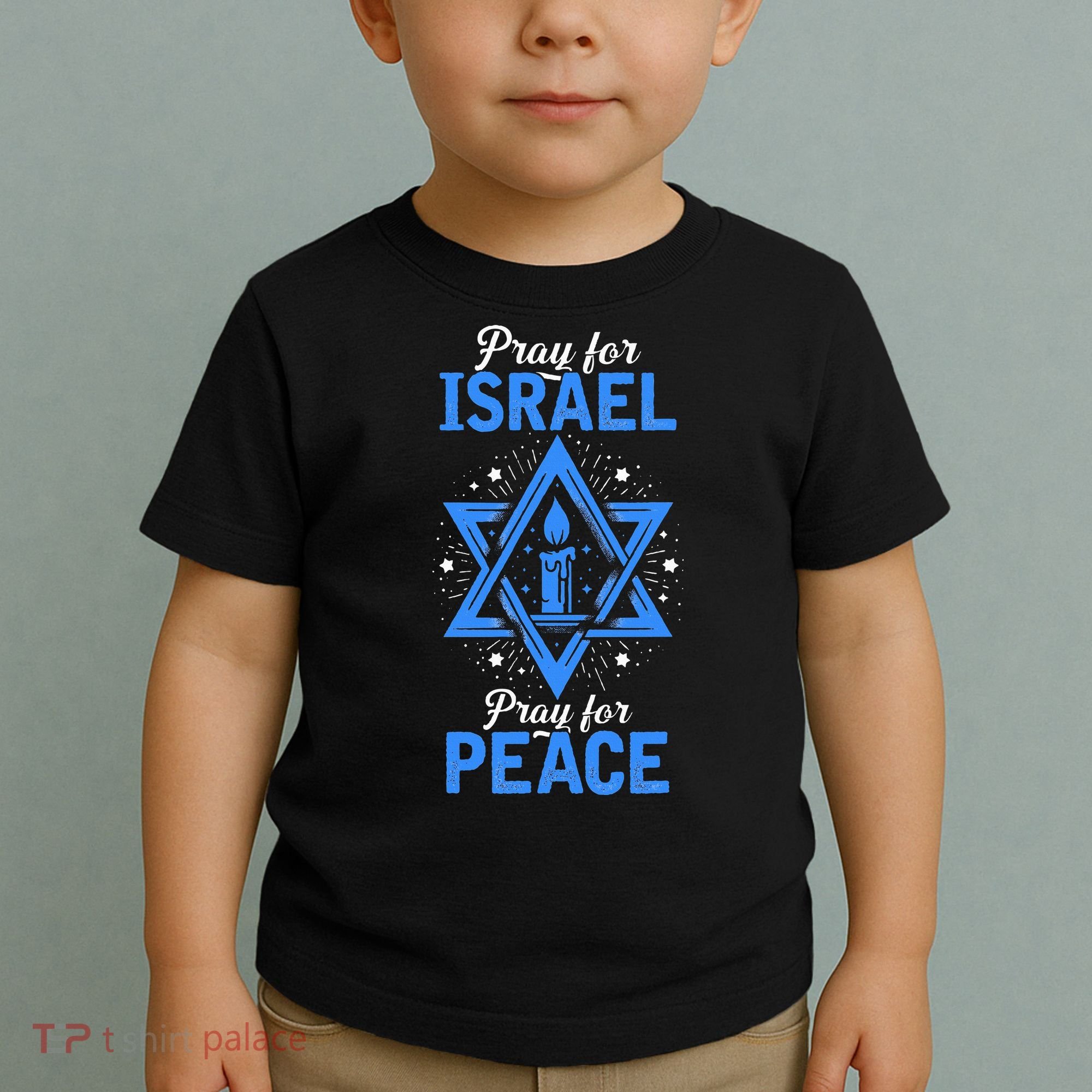 Pray For Israel Jerusalem World Peace Toddler T-Shirt