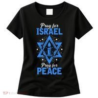 Pray For Israel Jerusalem World Peace Women's T-Shirt thumb 0