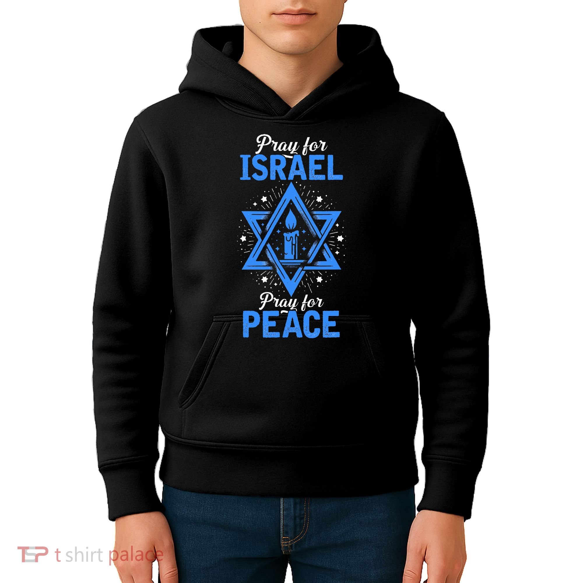 Pray For Israel Jerusalem World Peace Kids Hoodie