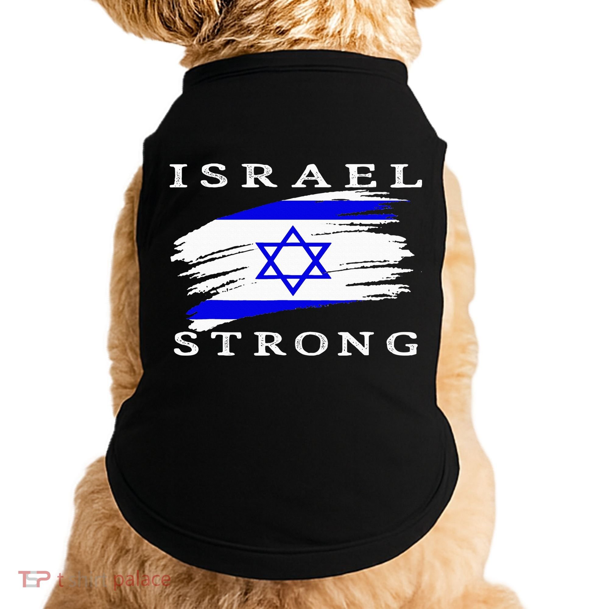 Pray For Israel Israel Strong Doggie Tank