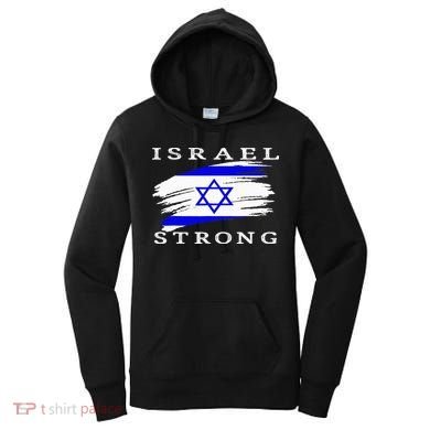 Pray For Israel Israel Strong Women's Hoodie